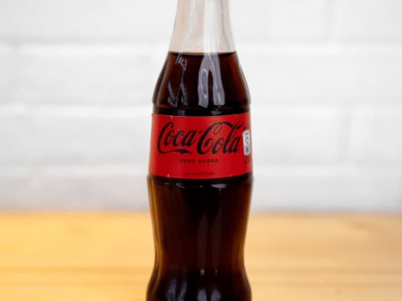 Coca Cola Zero Glass Bottle