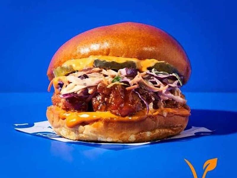 (Veg) Gochu NoChicken Coleslaw Bun